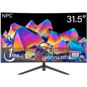 Resim 1ms 165hz 31.5\" 2560x1440 Qhd Curved Gaming Monitör Mz320k-v-127740 