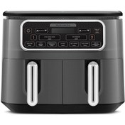 Resim Karaca Air Pro Cook Duo Köz Xxxl 8 Kişilik Airfryer 4 + 4 L 
