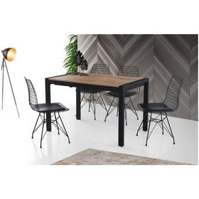 Resim Erezogullari_Mobilya Açılır Yemek Toplantı Masası 75X120 Cm 