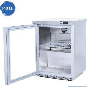 Resim Galleyz Tezgah Altı Mini Dondurucu - 1 Cam Kapılı - 140 Litre 