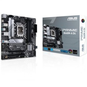 Resim Asus Prime B660M-A D4 1700P Hdmi Dp Orjinal - Faturalı - Garantili Ürünler - Hızlı Gönderim