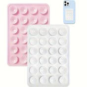 Resim 24 Bağımsız Emici Kupa - Yapışık Arka - Tüm Akıllı Telefonlar İçin Uygun Silicone Çok Renkli Telefon Standı 