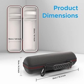 Resim Digicharge JBL Charge 5 4 3 Pulse 4 3 Link 20, Sony SRS-XB30, Ultimate Ears Megaboom 3 Bluetooth Box taşınabilir hoparlör Speaker Eva Hart Fall seyahat taşıma sert kılıf sert kılıf çanta 