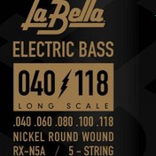 Resim La Bella Bass Gitar Teli 5 Telli RX-N5A 