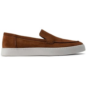 Resim Deery Hakiki Süet Tarçın Rengi Loafer Erkek Ayakkabı 