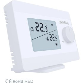 Resim General Life Illona HT250S RF Kablosuz Oda Termostatı - Beyaz 