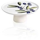 Resim Olivos Ayaklı Servis Tabağı 10x26 Cm 