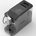 Resim Yasomi Brewsta WS-D5 Çelik Kahve Öğütücülü, Dokunmatik Ekranlı Full Otomatik Espresso Makinesi (Gri) 