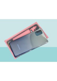 Resim Tkgz Samsung Uyumlu Galaxy M31s Full Kasa Arka Kapak Batarya Kapağı - Mavi Çok Renkli 