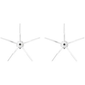 Resim Roborock Q7 Max Uyumlu 2li Beyaz Yan Fırça 