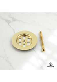 Resim İsaoğlu Yapı Gold Lavabo Gideri Altın Sifon Süzgeç Gold Vida Dahil Gold Altın 