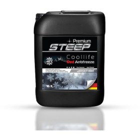 Resim Steep Coollife Antifriz -42 Derece Kırmızı 16 Lt 
