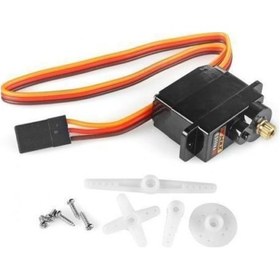 Resim Emax Es08ma Iı 12gr Analog Servo Motor Mini Metal Dişli 1.8kgcm Tork Rc Uçak Drone Robot 