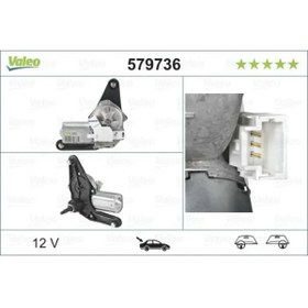 Resim Genel Markalar Arka Silecek Motoru ( Renault : Clio Ii 0005) - Val-579736 