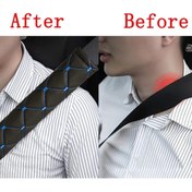 Resim Ecarteks HER ARACA UYGUN SUNİ DERİ - SÜNGERLİ EMNİYET KEMER PEDİ-MAVİ 