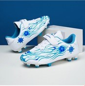 Resim Snapbuy Blue Ocean Spor Futbol Ayakkabısı Krampon Beyaz - Mavi 
