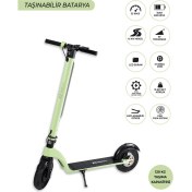 Resim Pirantech X8 Elektrikli Scooter - Max 700 W Çıkartılabilir Batarya Özellikli Scooter 