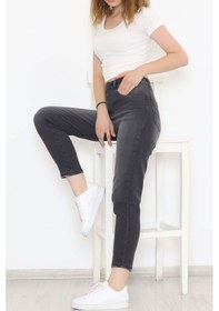 Resim Mokashopin - Boyfriend Kot Pantolon Füme - 8756.1431. 001 
