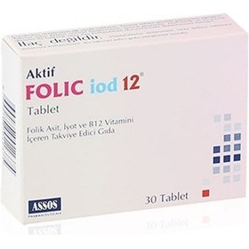 Resim Folic Iod 12 30 Tablet 