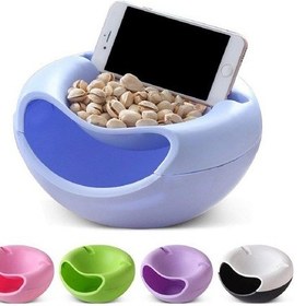 Resim Keyif Çerezlik Telefon Standlı Çerez Kasesi Siyah 