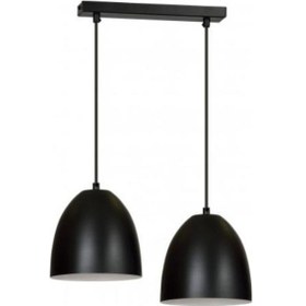 Resim Mylights Retro Rustik Vintage Metal Sarkıt Sıralı Ikili Masa 