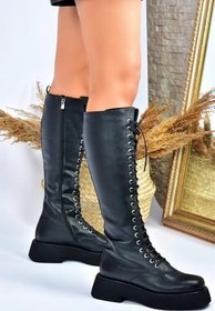 Resim fox SHOES Bağcıklı Günlük Kadın Çizme L610130909 