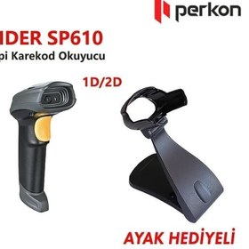 Resim Perkon Spider Sp610 Kare Barkod Okuyucu Stand 