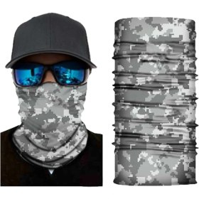 Resim Chaoduo Shop UP054941A Style Bandana Adam Yün Boynu Isıtıcı Açık Bisiklet Motosiklet Bandana Rüzgar Geçirmez Kamuflaj Yüz Maskesi Eşarp Güneş Uv Kalkanı (Yurt Dışından) 