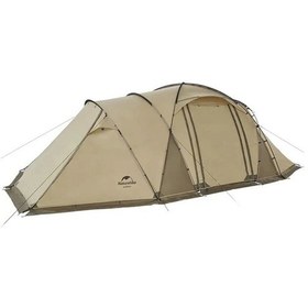 Resim Naturehike Glamping Upf50+aris Beta 4-6 Kişilik Tünel Çadır Bej 