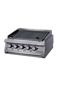 Resim ÖZTİRYAKİLER Set Üstü Döküm Izgara, 80x90x30 cm, Gazlı 