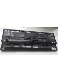 Resim Opel Amblemli Markalı Takmatik Pleksi Opc Plakalık (2 Adet) 548332121 