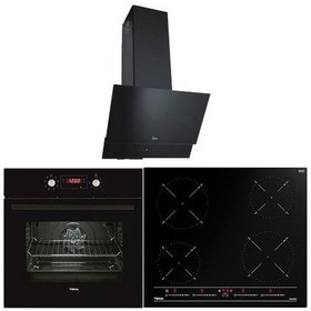 Resim Teka HAK 629 BK - IBC 64010 BK MSS - ATV 60 Siyah Ankastre Set 