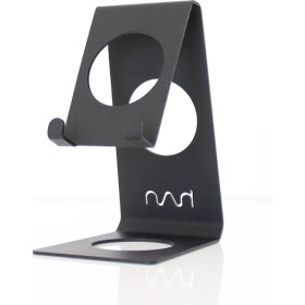 Resim Hansdo - Metal Telefon Standı - Telefon Tutucu - Şarj Standı - Metal - Siyah - SPHS1BL 