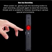 Resim Flybuy Yüksek Kaliteli N36 Dijital Ses Kaydedici - 16gb, Müzik Çal, Şarj Ed, Siyah, Kullanıcı Dostu 