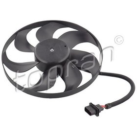 Resim TOPRAN 109037001 Fan Motoru-345 Mm 250/60W (Vw Golf 98-06 Polo 95-08 Audi A3 97-03 Seat Leon 00-06 6X0959455F (WH559162) 
