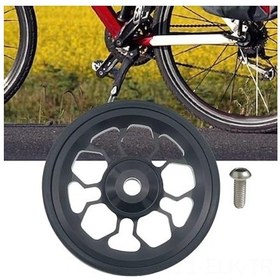 Resim Xindoker Katlanır Bisiklet İçin Cnc İşlemeli 61mm Süper Hafif Alüminyum Kolay Hareket Tekerleği 