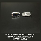Resim Persol Gözlük Silikon Kaplı Metal Gözlük Burunluğu 1 Çift 
