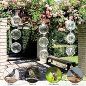 Resim Açık Kuş Kovucu, Yansıtıcı Rüzgar Değirmeni, Bahçe Dekorasyonu, Ahşap Kuşları ve Pijonları Evinden, Veranda, Bahçe Kuş Kovucu Cihazı, Cadılar Bayramı ve Noel Süsleri Aksesuarları 