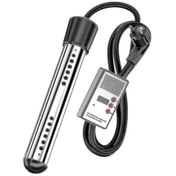 Resim Hızlı Isıtma Teknolojisine Sahip 3000w Elektrikli Havuz Isıtıcısı Dalgıç Tasarım Siyah Eu2500w 