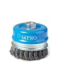 Resim Osborn Taifun Çanak Tel Fırça 100mm Burgulu Alman Malı 