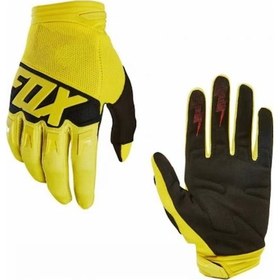 Resim Snapbuy Dokunmatik Ekran Uyumlu, Dayanıklı, Kaymaz Uzun Parmaklı Motosiklet Eldiveni Sarı 