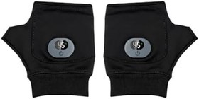 Resim Elektrikli Isıtmalı Eldivenler | 3 Seviyeli Parmaksız Isıtmalı Eldivenler - Su Geçirmez Sıcak Elektrikli Parmaksız | Kış Açık Hava Bisiklet Kayak Ofis Snowboard Koşu Sürüş Yürüyüş İçin 