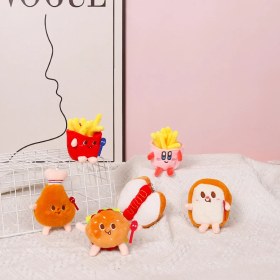 Resim Baijiafu2 Yeni Küçük Peluş Kolye Okul Çantası Çekicilik Anahtarlık Yeni Butik Kapma Makinesi Klip Bebek Makine Bebekleri (Yurt Dışından) 