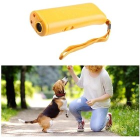 Resim Ultrasonik Eğitim Yardım Susturucu Agresif Köpek Kovucu Cihaz 