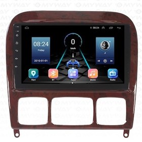 Resim Celali Tuning Mercedes S Class W220 1998-2005 Android 12 Carplay Navigasyon Multimedya - 8gb Ram 128gb Hdd 