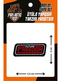 Resim FANTASTIC ARMA Ütü Ile Yapışan Dokuma Arma Patch, Freedom 