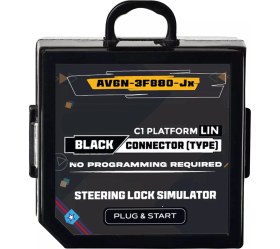 Resim Goldcar Ford Focus C-Max, Kuga, C1 Platform Line Modelleri ile Uyumlu Direksiyon Kilit Simülatörü Emülatörü 