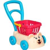Resim Oyuncak Sevimli Market Arabası Kutulu Alışveriş Arabası By-648 