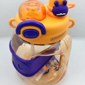 Resim Vagonlife 1000ml Pipetli Policarbon Matara Turuncu / 6278 