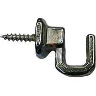 Resim Ronanna Buğz Vidalı Kanca, Askı Küçük - 15X18MM, Nikel - 100 Adet 